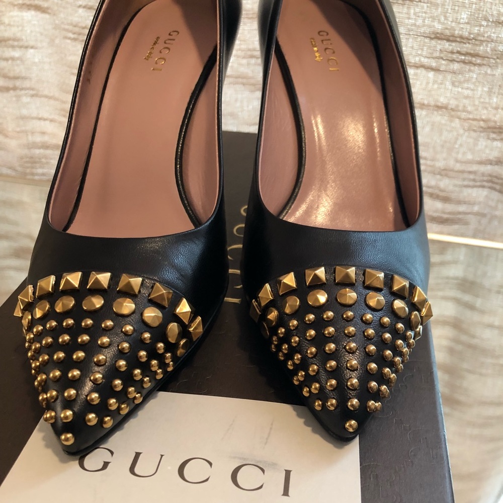 Authentic Gucci Malaga Kid Pumps 37.5